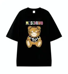 moschino t-shirt manches courtes pour unisexe s_1197b73